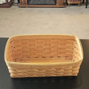 Longaberger 2002 large basket. Hi Low